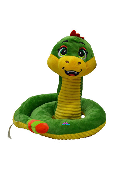 hediyecik Gülen Sevimli Peluş Oyuncak Yılan 35 Cm