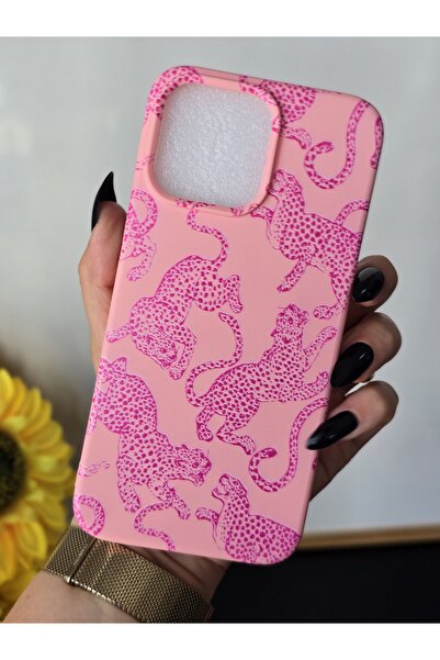 Magic Ring Iphone 15 ProMAX Uyumlu Desenli İçi Kadife Lansman Kılıf