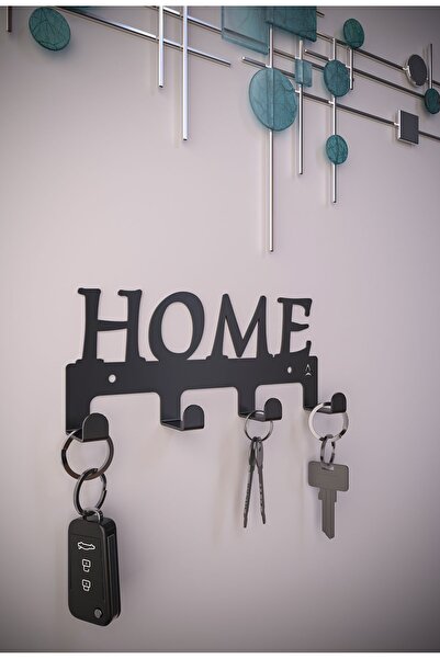 alfams by fmsa Home Yazılı Metal Anahtar Askısı Metal Anahtarlık Dekoratif An...