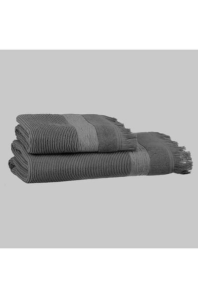 Sarev Πετσέτα μπάνιου Anthracite Street 100% βαμβακερή - 80*150 cm