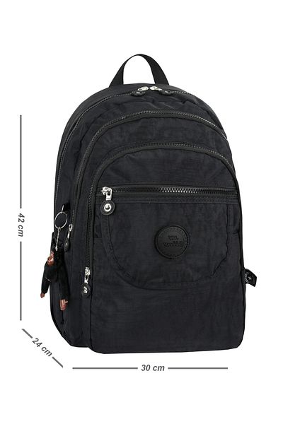 Çanta Trend Rucsac pentru liceu și gimnaziu Crinkle Fabric - Geantă de școală