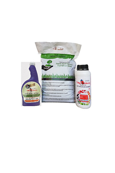 TALYA SOLUCAN Hazır Set Sebze Meyve Çiçekler Için 5 Kg Toz + 750 Ml Çiçek Coş...