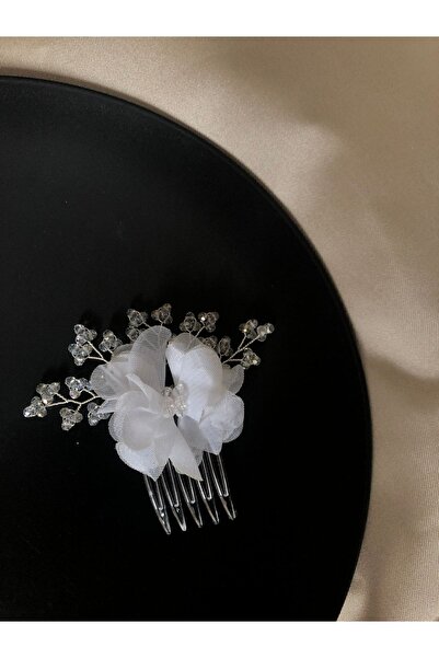 DOĞA ART STORE Αξεσουάρ μαλλιών με λουλούδια, χτενισμένο, για νύφη, αρραβώνα,...