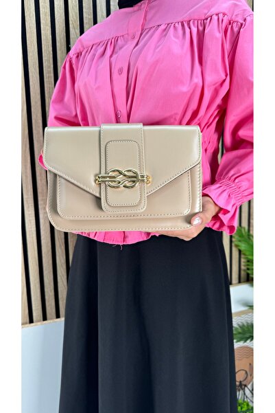 Allyup Шикарна сумка через плече з кольоровою пряжкою та регульованими ременями - 4001