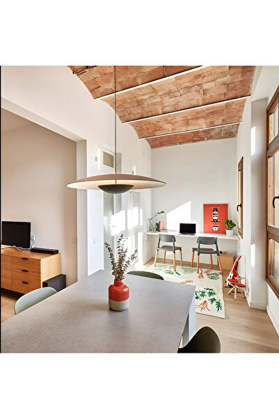 AbajurAksesuar HAVAİ AHŞAP SARKIT AVİZE