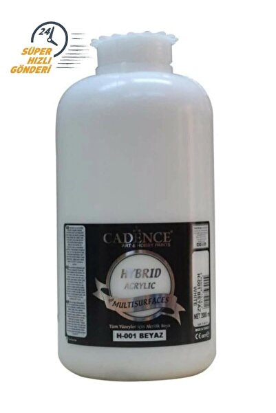 Cadence Boya Cadence Beyaz H-001 2 Litre-tüm Yüzeyler Için Akrilik Kokusuz Bo...