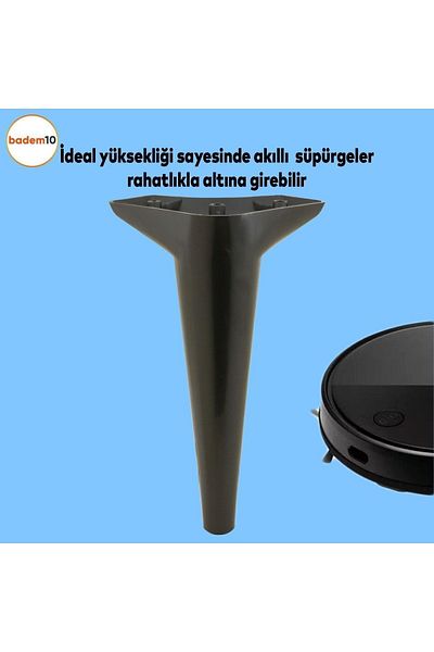Badem10 Canapea de lux Aspen - 24 Cm Picior Negru Booster
