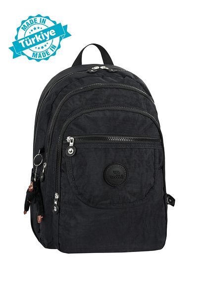 Çanta Trend Rucsac pentru liceu și gimnaziu Crinkle Fabric - Geantă de școală
