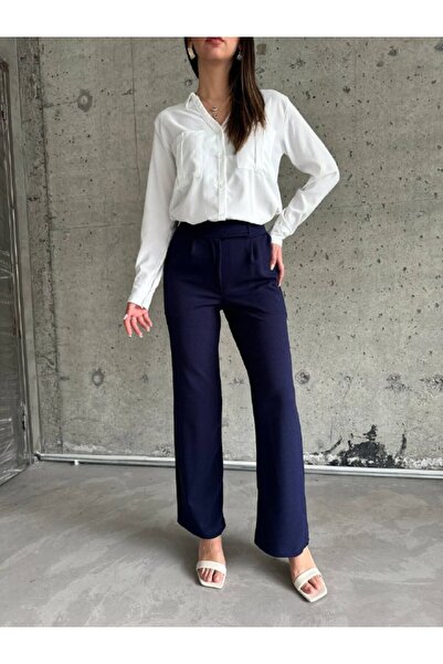 Noa Noa Velcro Crepe Plaszo Pants