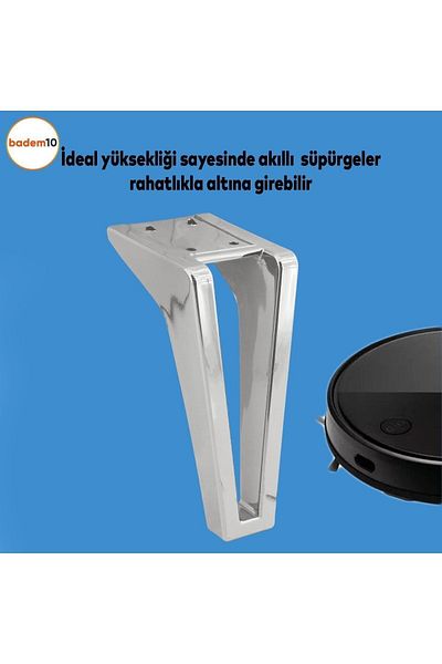 Badem10 Canapea Mobilier Penta Lux Culoare Crom - Unitate TV Picior Fotoliu 18 Cm
