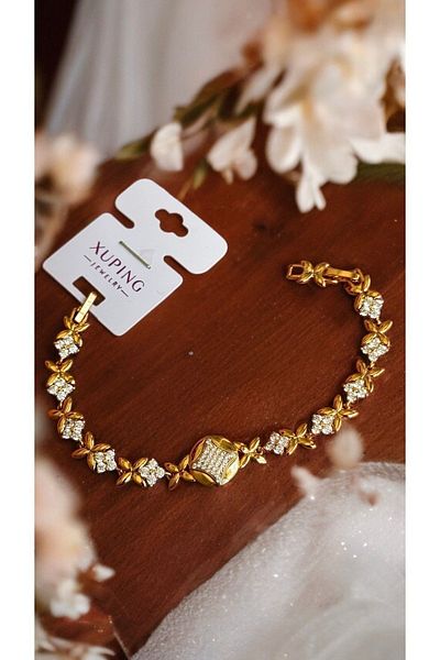 İNN JEWELLERY Xuping Figure Bracelet - Non-Tarnish and Antiallergic