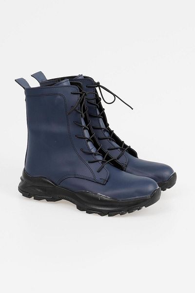CZ London Damen-Schnürstiefel mit Reißverschluss und Sportsohle