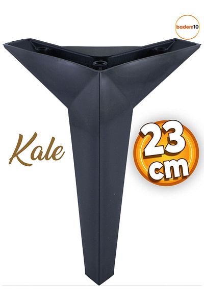 Badem10 Kale Furniture Canapea Unitate TV Picior Fotoliu 23 Cm Picioare Consola Negre