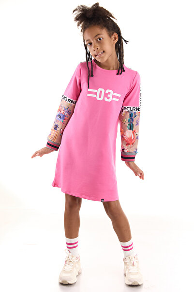 Colorinas 03 Model Printed Dress