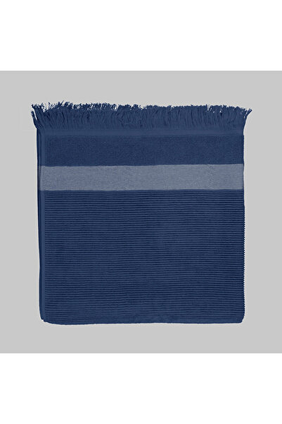 Sarev Темно-синій 100% бавовняний рушник для ванної кімнати - 80*150 см