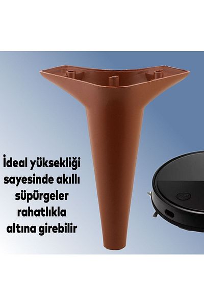 Badem10 Aspen Mobilier de lux Canapea Fotoliu Unitate TV Consolă Stâlp Picioare 18 Cm Picior