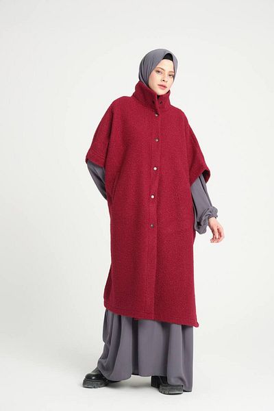 VALENS BOUTİQUE Personality Curly Stamp Panco - Removable Hoodie