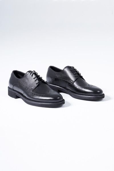 CZ London Klasické pánské boty z pravé kůže Šněrovací boty Oxford