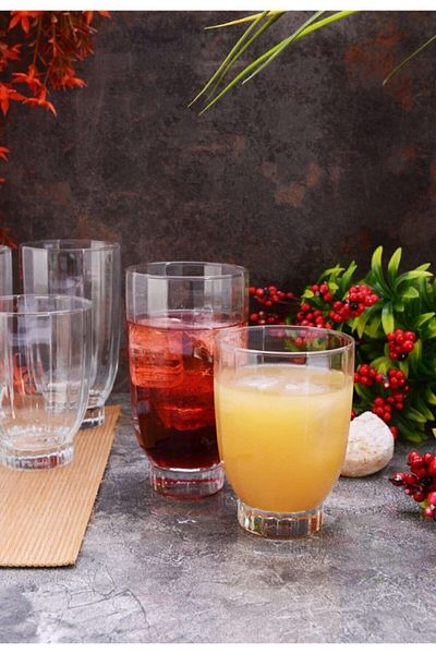 Paşabahçe Amore Water and Soft Drink Set 12 Pieces