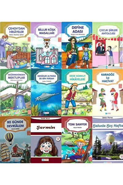 Evrensel İletişim Yayınları 3. 4. VE 5. SINIF DÜNYA KLASİKLERİ SETİ