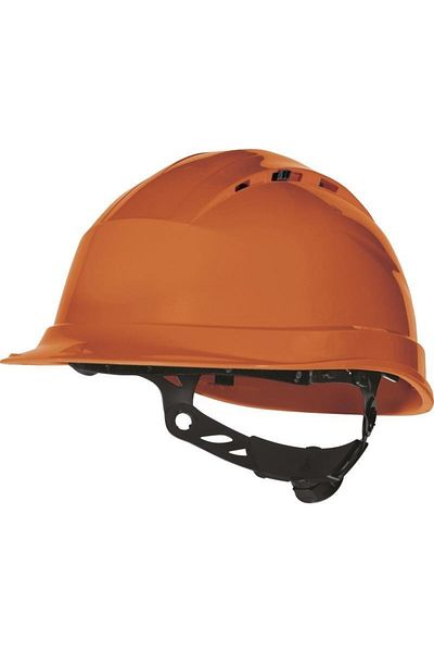 Delta Plus Quartz up Iii Imported Baret Orange Color 440 Vac Electrical Insulation