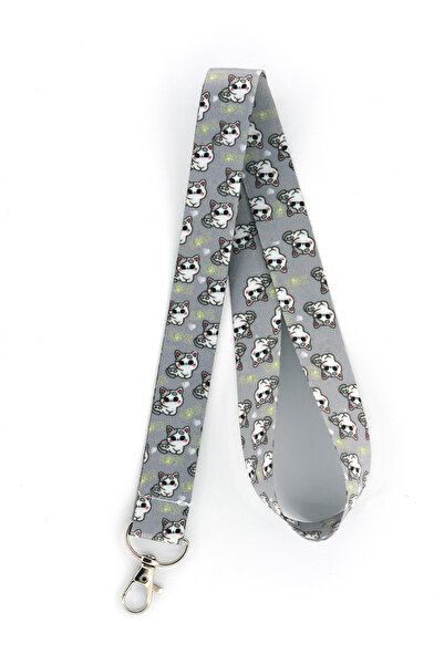 YİĞİTBAŞI Desen Boyun İpi Ve Telefon Askısı Okul Hastane Asçı Güvenlik Ve Spo...