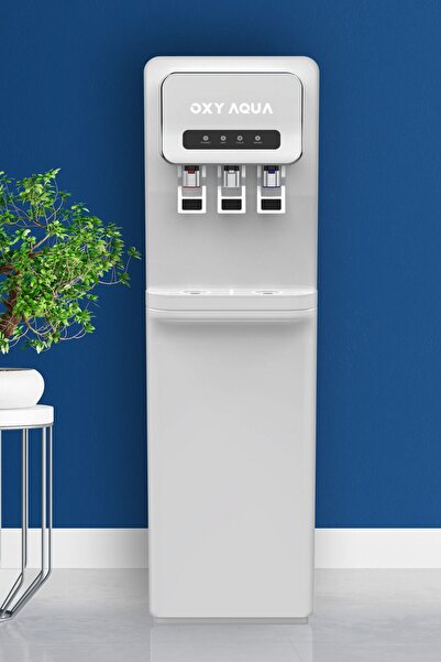 OXYAQUA Arıtmalı Su Sebili - Sıcak Soğuk Ve Normal Su Çıkışlı Arıtmalı Sebil