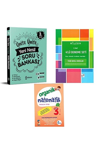 Artıbir Yayıncılık 3.sınıf Ünite Ünite Yeni Nesil Sorubankası Bilfen Deneme P...