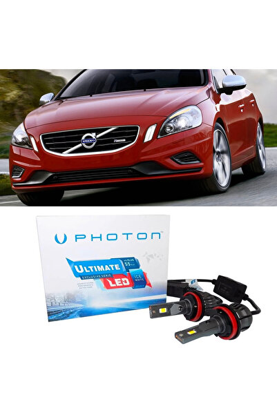 Photon Volvo S60 Led Xenon Kısa Far Ampulü H7 Ultimate 9500 Lumens Yeni Seri ...