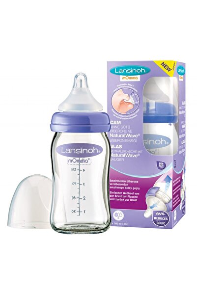Lansinoh 160 ML Capacyla Glass Baby Bottle