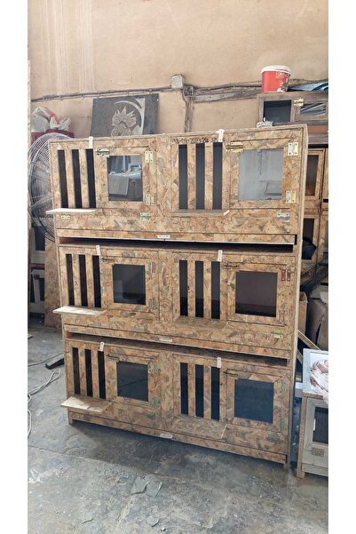 Harikalar Diyarı Çiftlik Yarka Kafesi - Ferik Kafesi - Tavuk Kafesi - Güvercin Kafesi - Piliç Kafesi - 120x55x55 Ölçülerinde