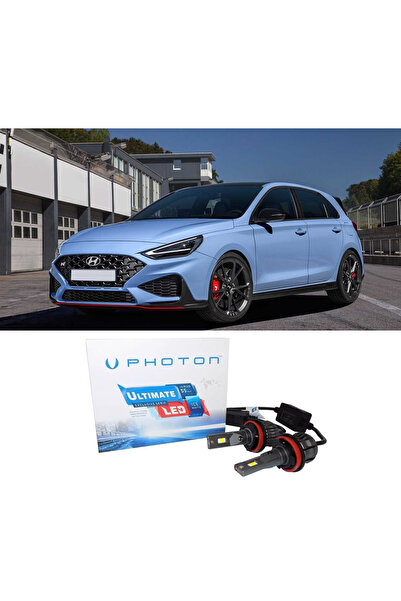 Photon Hyundai i30 Led Xenon Uzun Far Ampulü H7 Ultimate 9500 Lumens Yeni Ser...