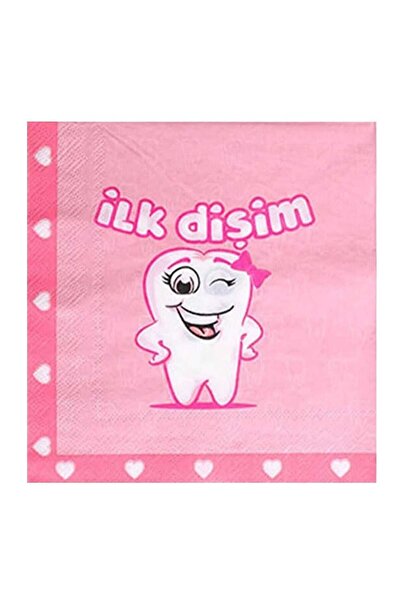 Roll-Up İlk Dişim Kız Çocuk Peçete