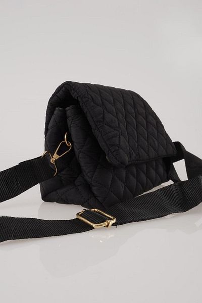 CZ London Women's Puff Bag Quilted Cross Strap Adjustable