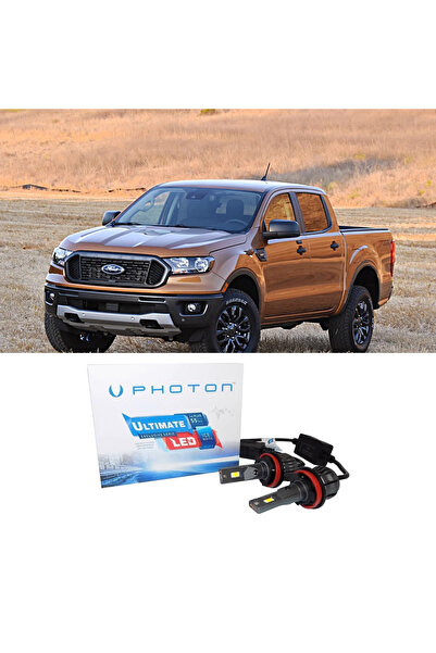 Photon Ford Ranger Led Xenon Kısa Far Ampulü H11 Ultimate 9500 Lumens Yeni Se...