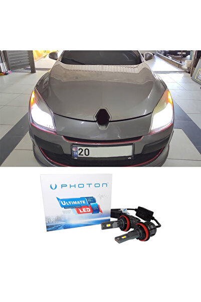 Photon Renault Megane 3 Led Xenon Uzun Far Ampulü H7 Ultimate 9500 Lumens Yen...