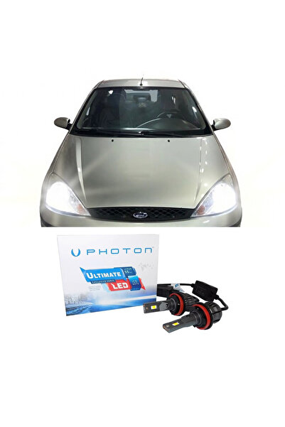 Photon Ford Focus 1 Led Xenon Uzun + Kısa Far Ampulü H4 Ultimate 9500 Lumens ...