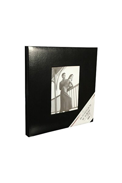Dymax Pachet de 500 de albume foto negri - 10x15cm Vinleks piele