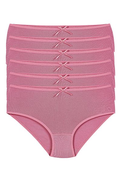 MYS GRUP TEKSTİL Γυναικεία εσώρουχα 6 τεμαχίων Dusty Rose BAMBOO BATO / STAR LAUNDRY