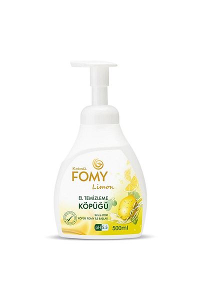 Fomy Lemon Foam Soap Hand Face Body 500 ml