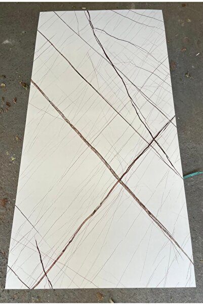 UKAB 30x60 Cm Beyaz Kendinden Yapışkanlı Kauçuk Pvc Duvar Paneli Zemin, Duvar...