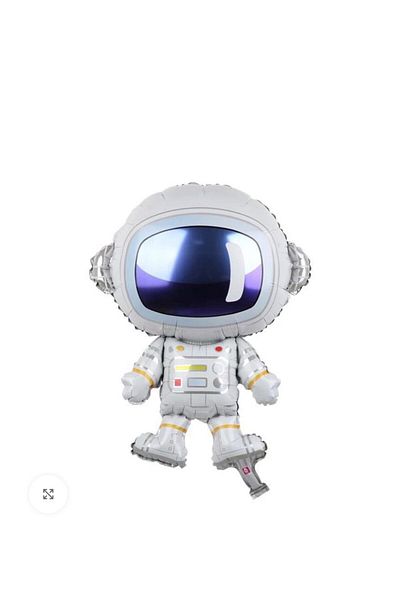 Çemrek Süs Parti Astronaut Foil Balloon Space Foil Balloon