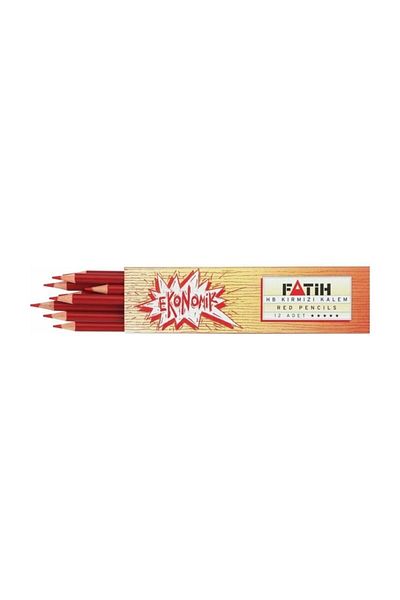 Fatih Red Hb Pen 72 Pieces