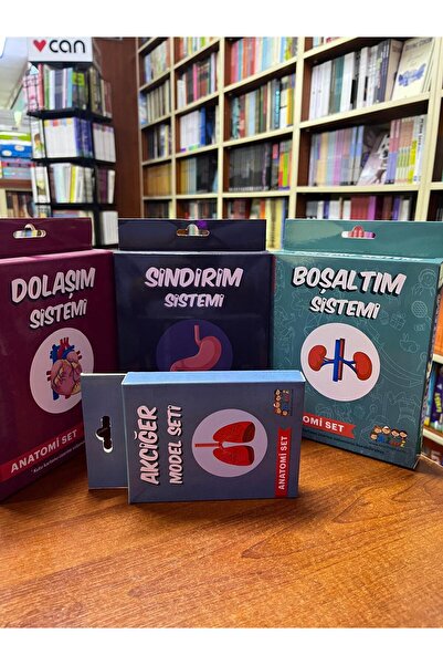 TEKNİK KIRTASİYE Teknik Kırtasiye Anatomi Seti ( Dolaşım - Sindirim - Boşaltı...