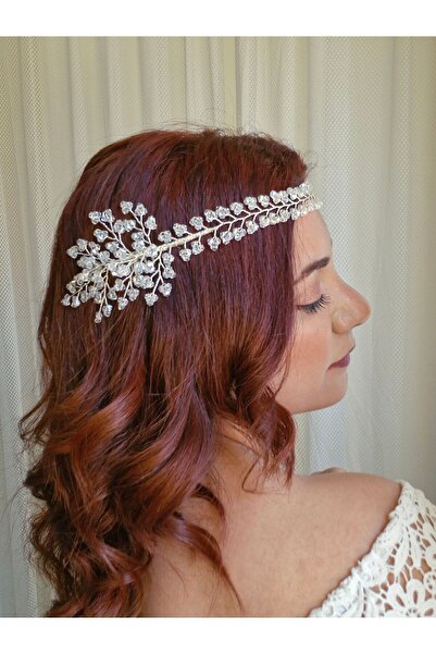 Handmade Özel Tasarım Gelin Tacı, Gelin Tokası , Alın Tokası, Tarak Toka, Niş...