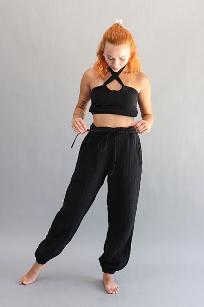 ASC SUN Muslin Leg - Elastic Trousers