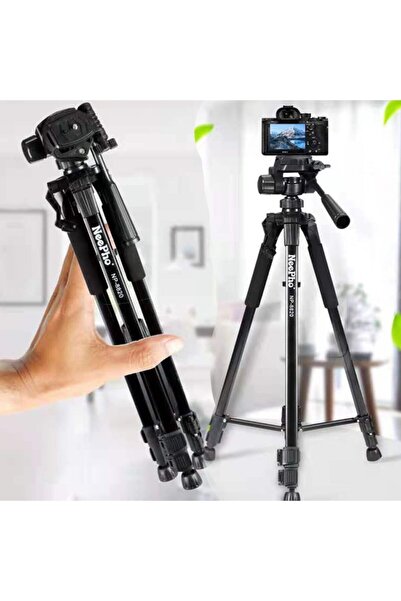 Coverzone Np-8820 150 Cm Tripod Profesyonel Telefon Kamera Tutucu Çantalı Tripod
