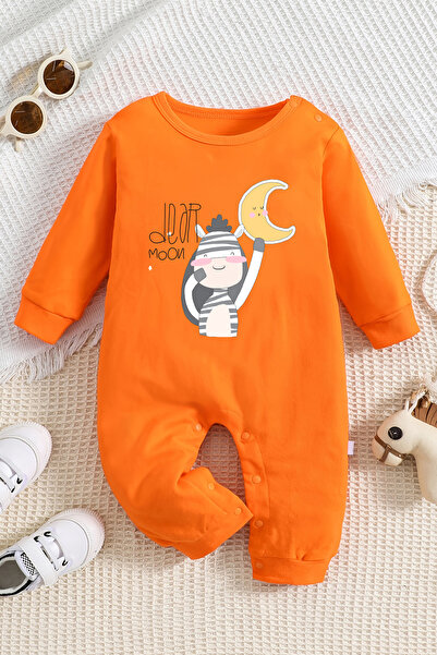 ADABEBEK ثوب فضفاض للأطفال الأولاد - 100% قطن، مطبوع، موديل 22416