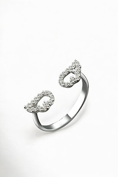 jelux silver Gümüş 925 Ayar Melek Kanadı Ayarlanabilir Gümüş Yüzük