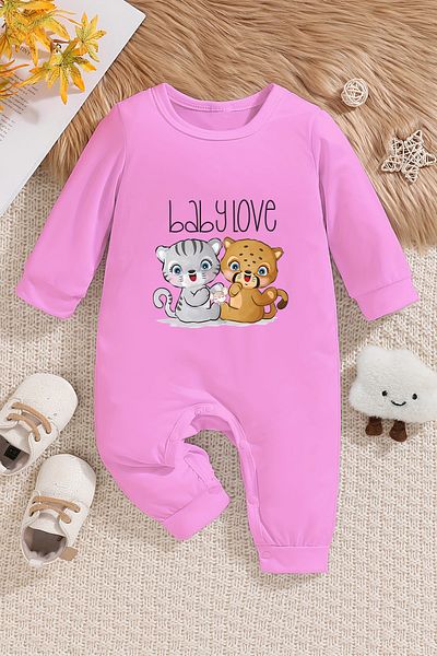 ADABEBEK ثوب فضفاض للأطفال بتصميم قطة - 22370 Baby Love